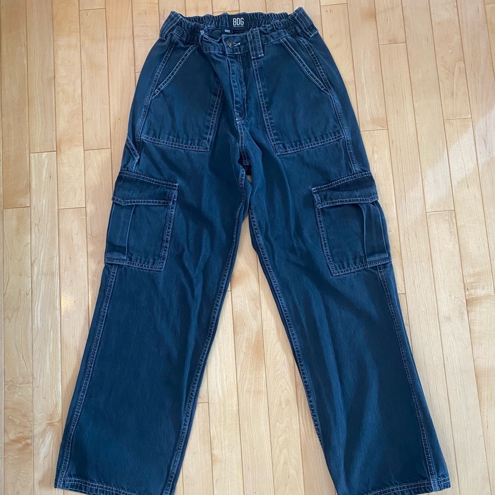 BDG jeans wide leg black
